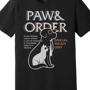 Paw And Order Special T-Shirt for Men
